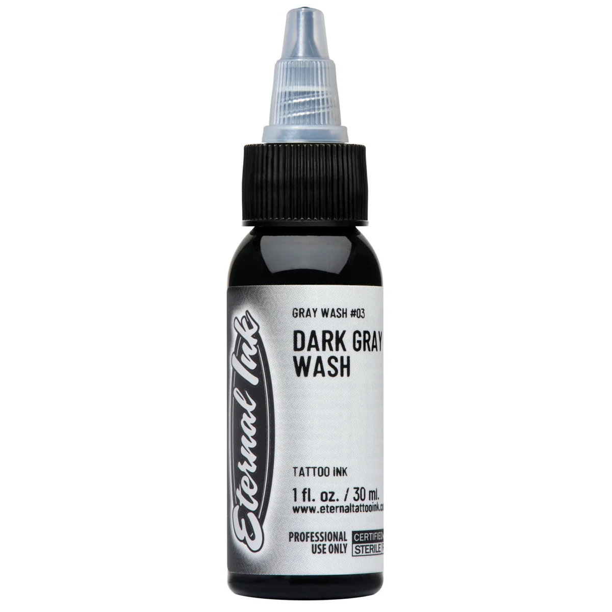 Eternal Ink - Dark Gray Wash 1oz / 30ml - Image 1