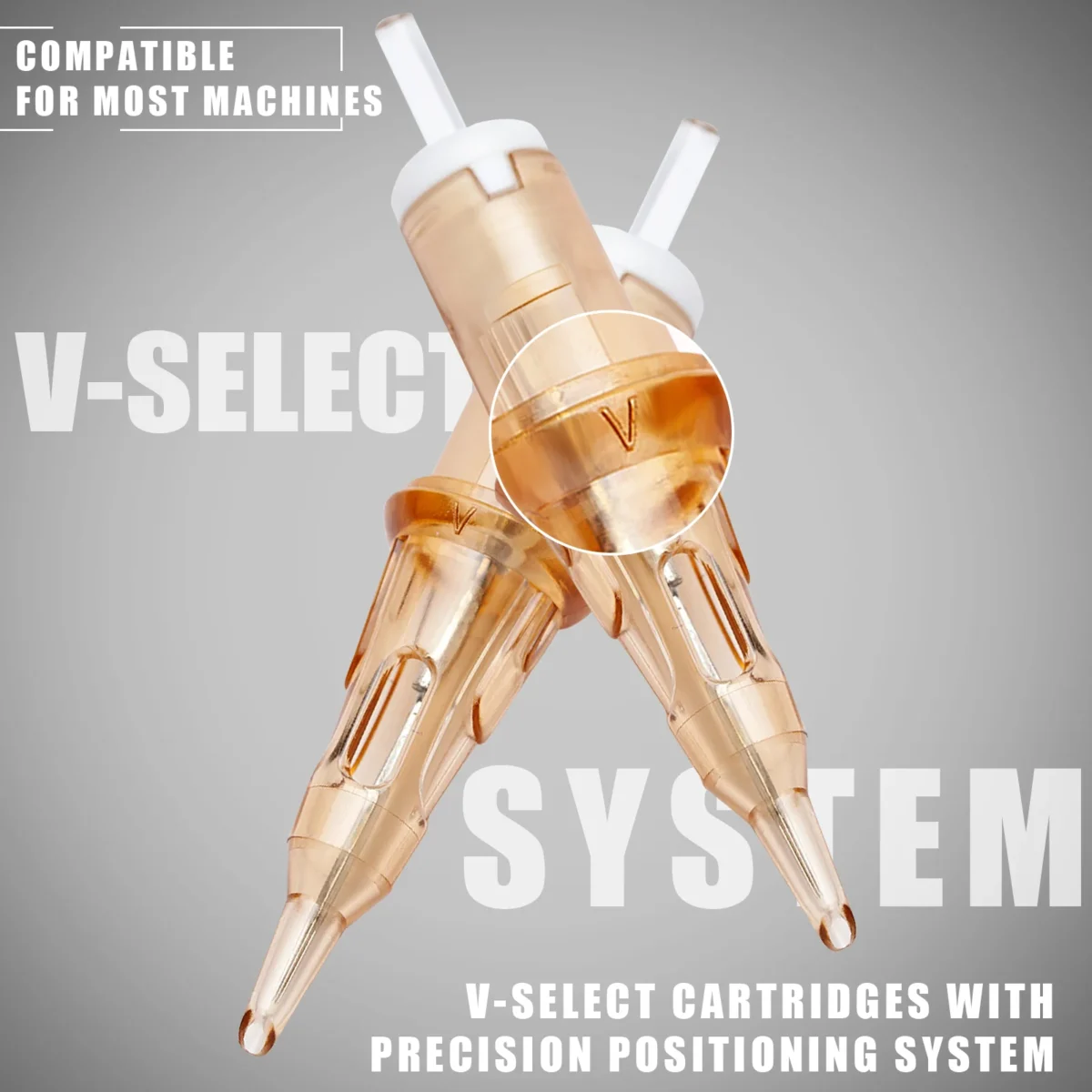 EZ tattoo V-Select cartridge needles - Round Liner (20 PCS) - Image 6