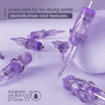 INKin REVO PMU Cartridge Needles - Round Liner - 20 Pcs Box - Image 3